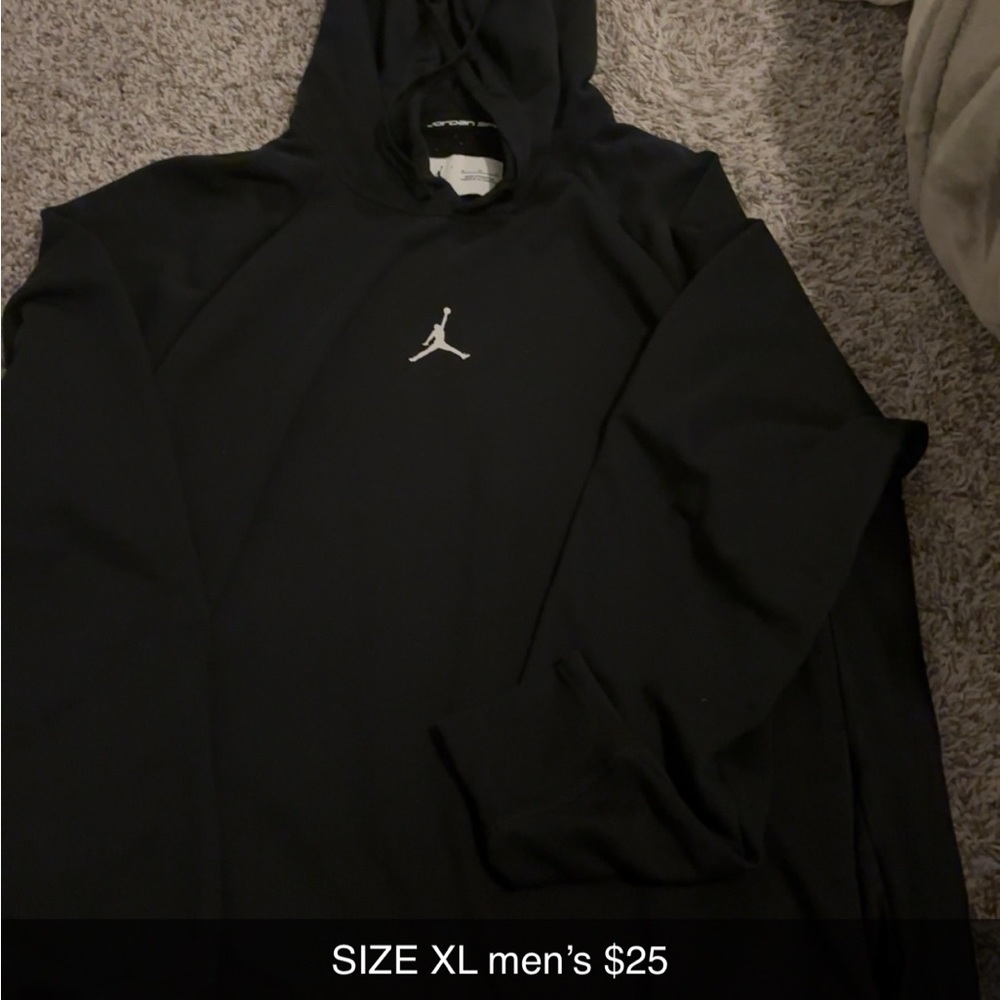 Black air Jordan hoodie